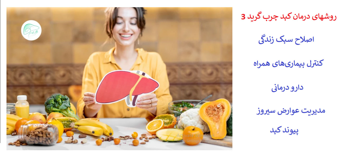درمان کبد چرب